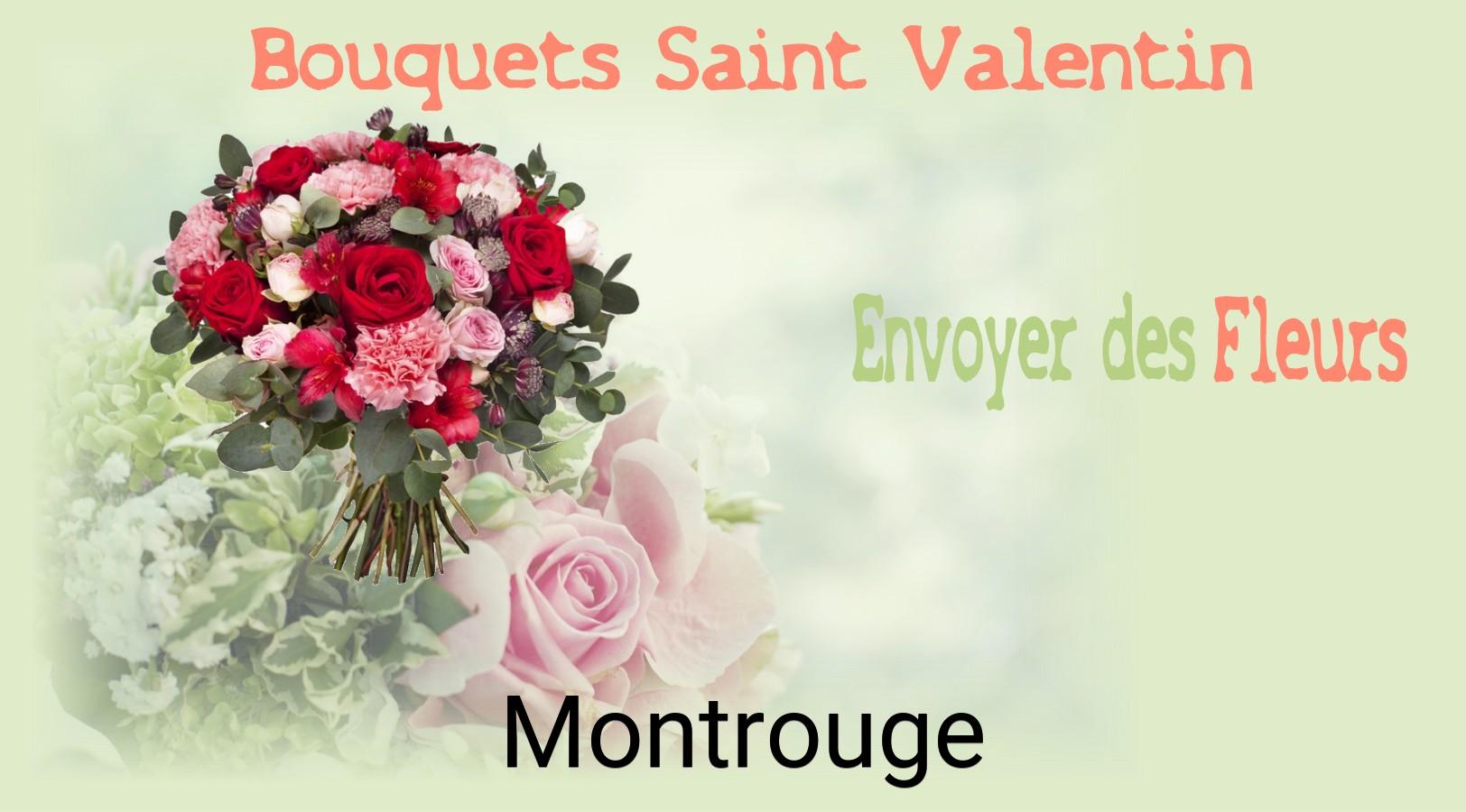 Roses de Saint-Valentin livrées à Montrouge